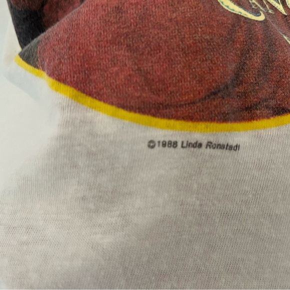 VTG Rare Linda Ronstadt 1988 Canciones de mi Padre Single Stitch Concert Tee Lrg - Picture 7 of 16